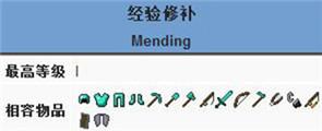我的国际经历修补的作用是什么-我的国际经历修补附魔作用介绍