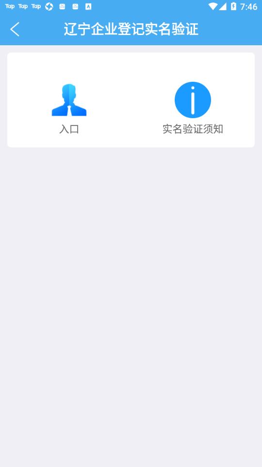 辽宁企业登记实名验证app